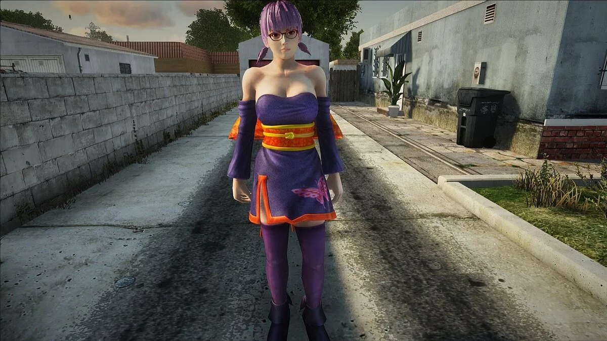Аяне в костюме (3) из Dead or Alive 5 / GTA San Andreas