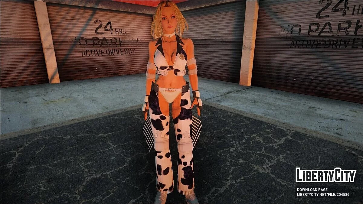Дикси из Rumble Roses XX / GTA San Andreas