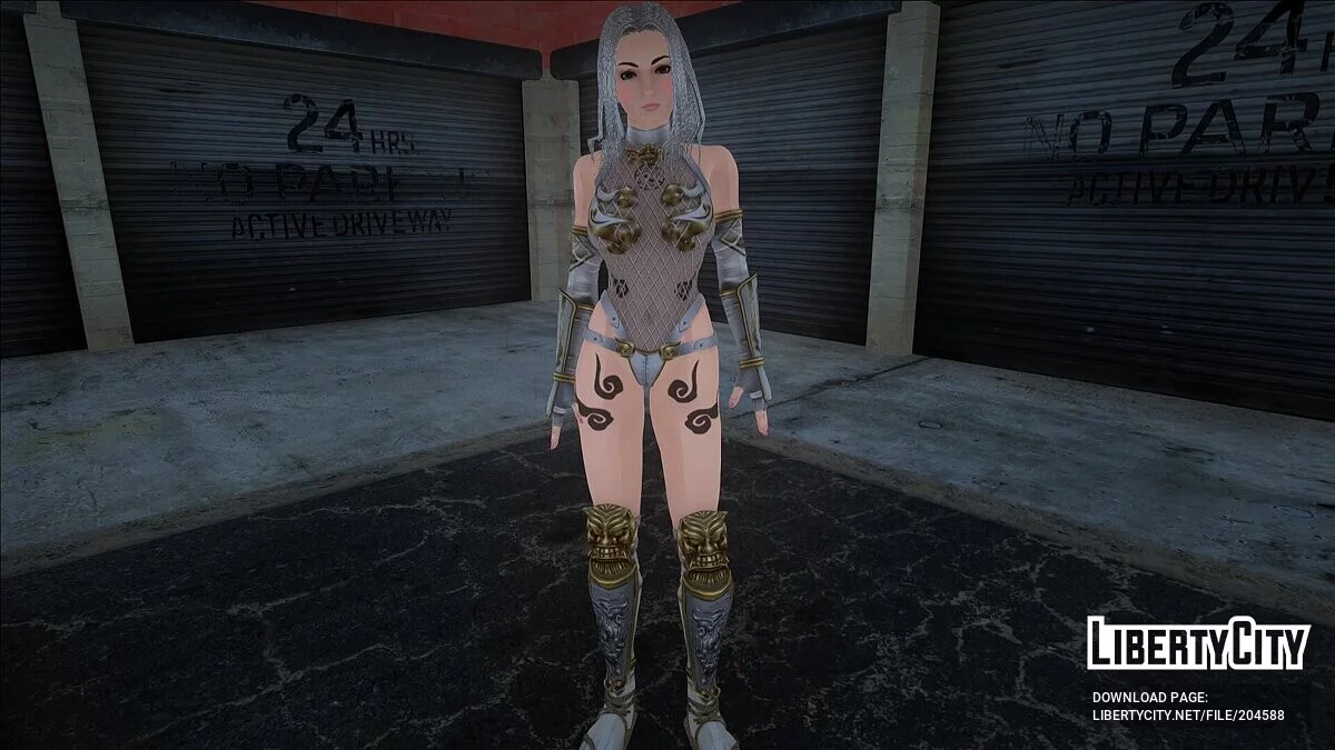Яша из Rumble Roses XX / GTA San Andreas