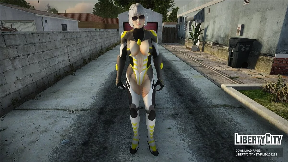 Кристи из Dead Or Alive 5: Last Round в сексуальном костюме / GTA San Andreas