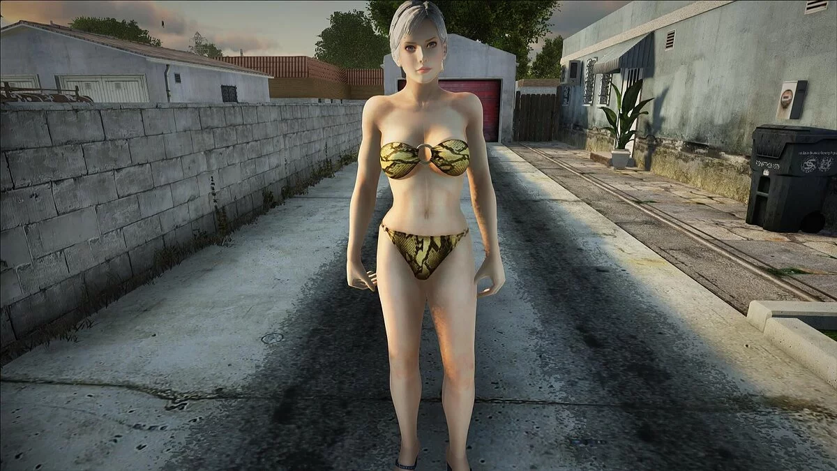 Кристи в купальнике из Dead Or Alive 5 / GTA San Andreas