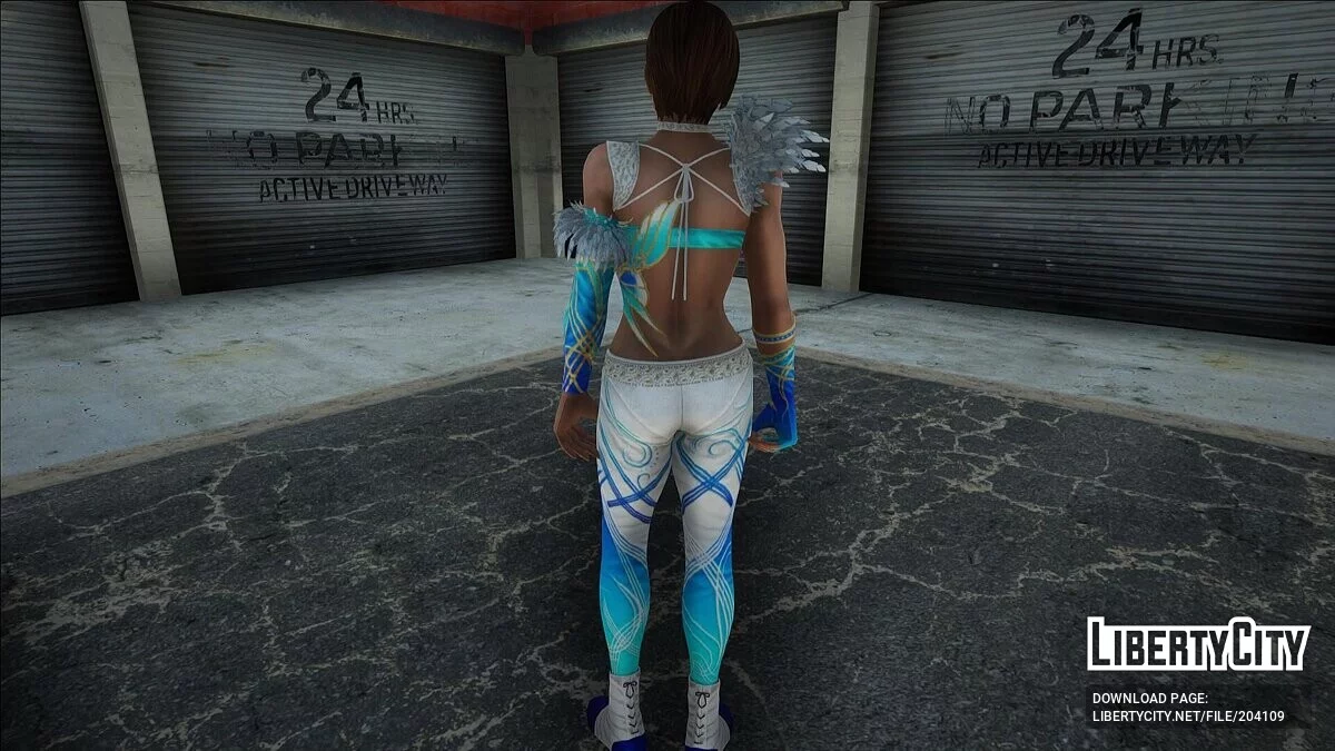 Лиза Хэмилтон (La Mariposa) из Dead Or Alive 5 (Costume 4) / GTA San Andreas