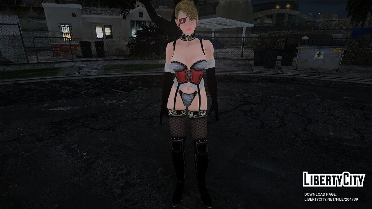 Mistress Spencer из Rumble Roses XX / GTA San Andreas