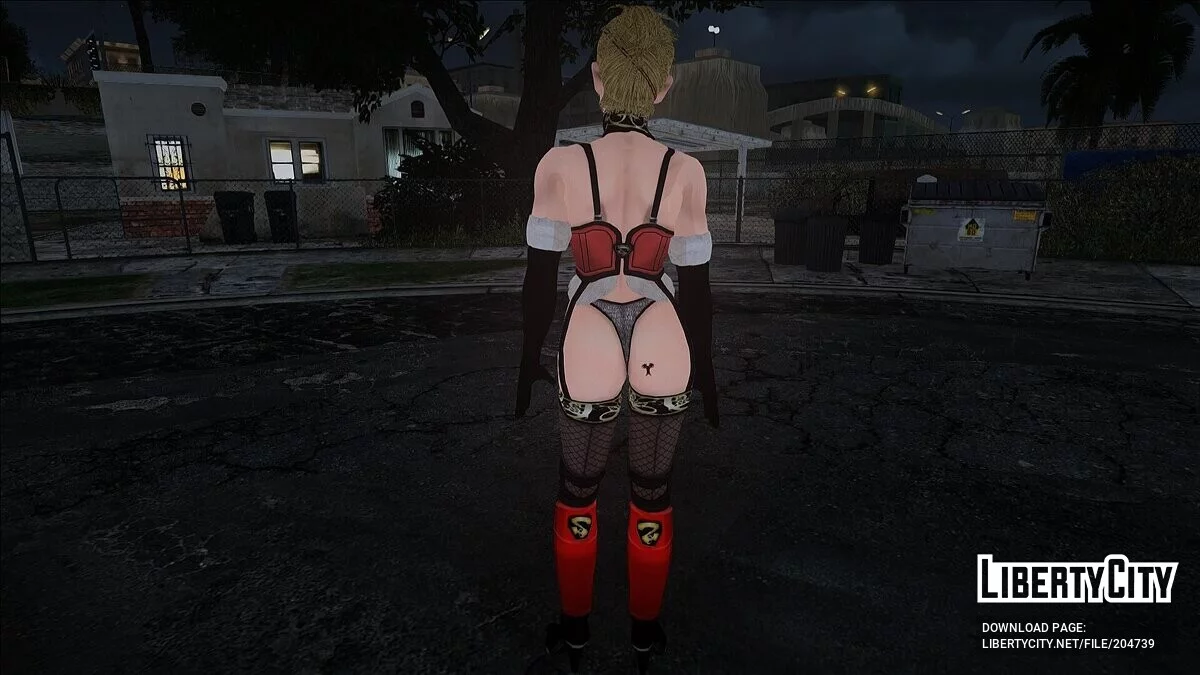 Mistress Spencer из Rumble Roses XX / GTA San Andreas