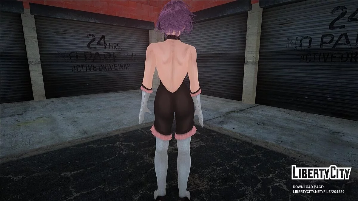Ноубл Роуз из Rumble Roses XX / GTA San Andreas
