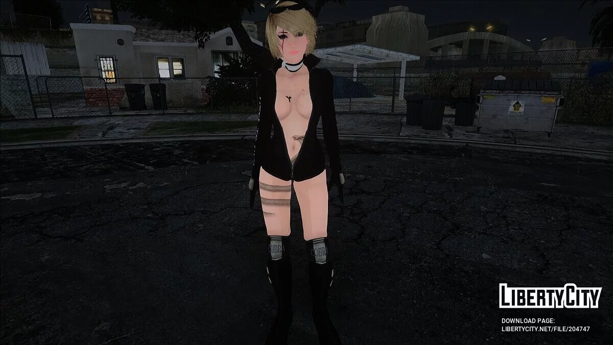 Rowdy Reiko из Rumble Roses XX / GTA San Andreas