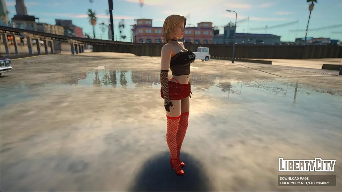 Тина Армстронг Parking Lot / GTA San Andreas