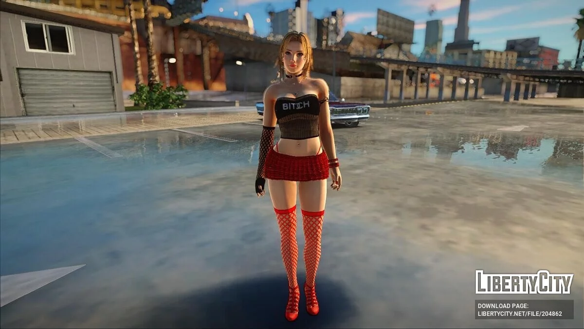 Тина Армстронг Parking Lot / GTA San Andreas