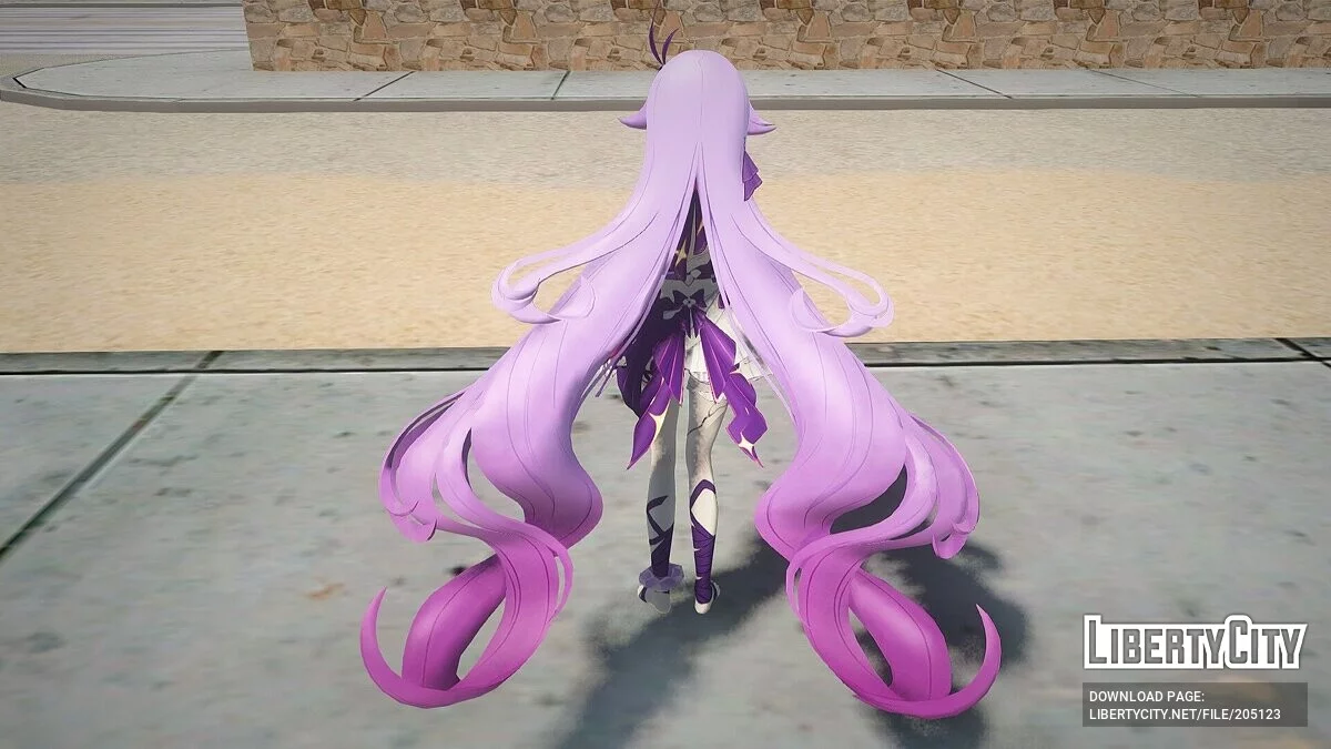Сирин из Honkai Impact 3rd / GTA San Andreas