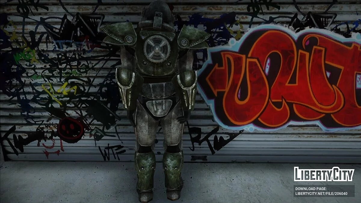 T-51b Power Armor из Fallout 3 / GTA San Andreas