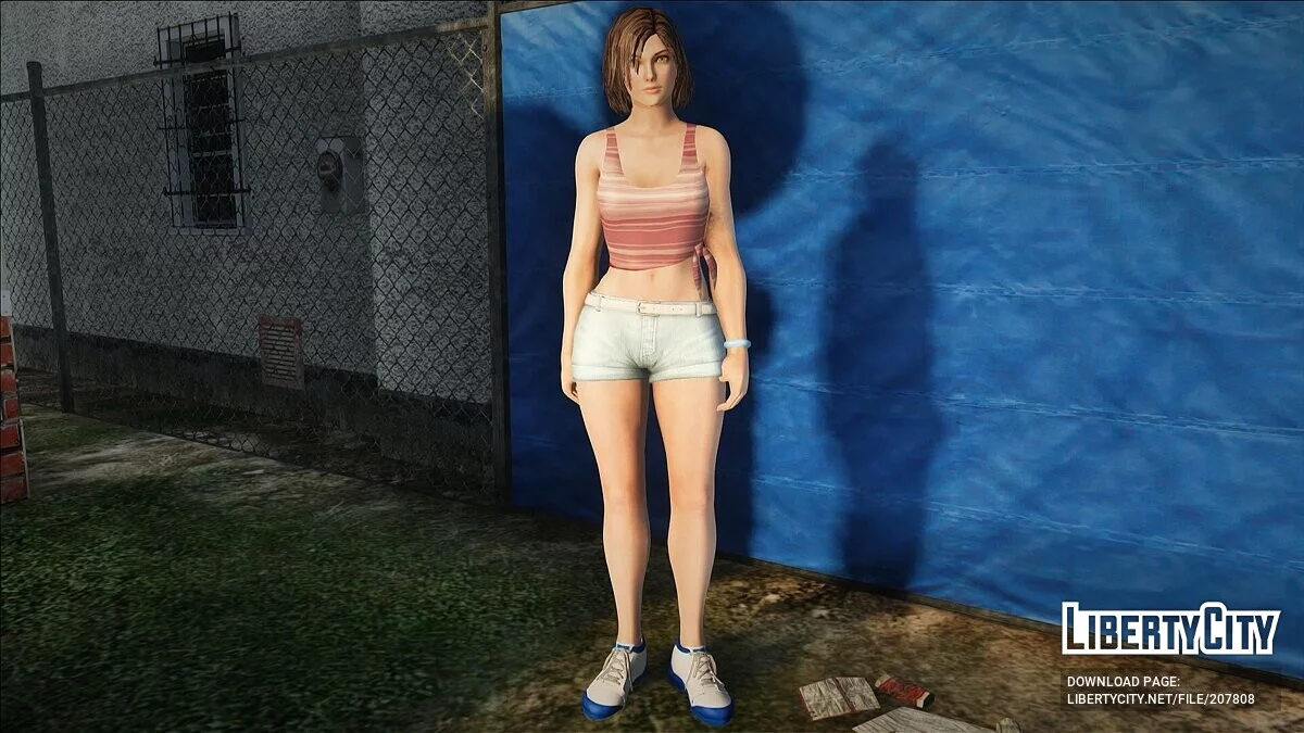 Айлин Гэлвин в шортах / GTA San Andreas