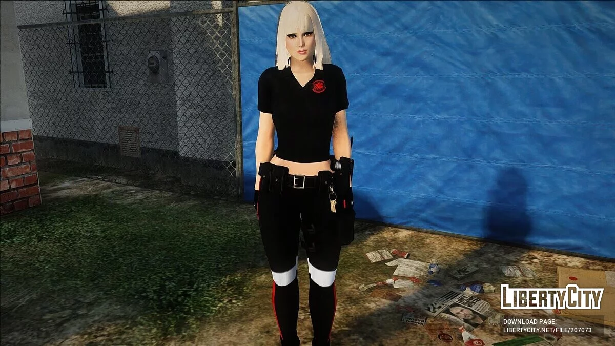 Блондинка-медик / GTA San Andreas