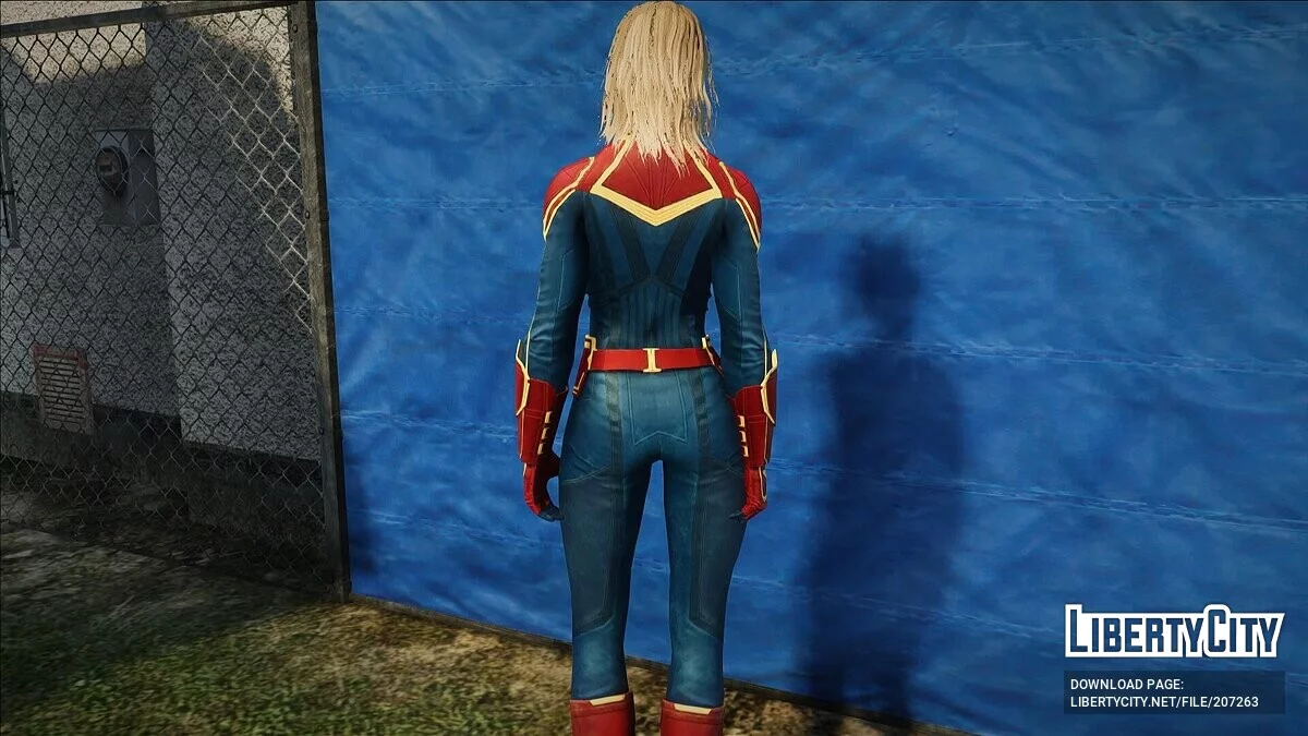 Captain Marvel default [Marvel Future Revolution] / GTA San Andreas