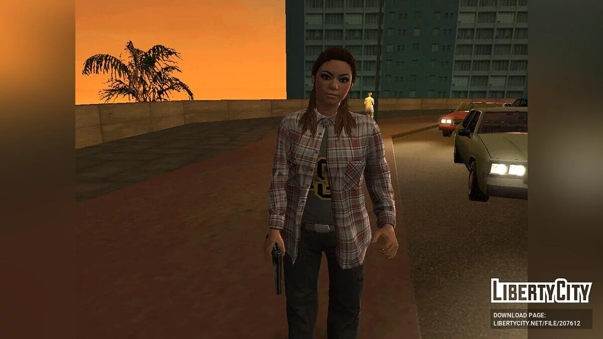 Девушки в бандах Грув, Баллас и Вагос / GTA San Andreas