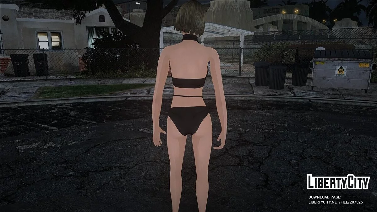 Эшли в классическом бикини / GTA San Andreas