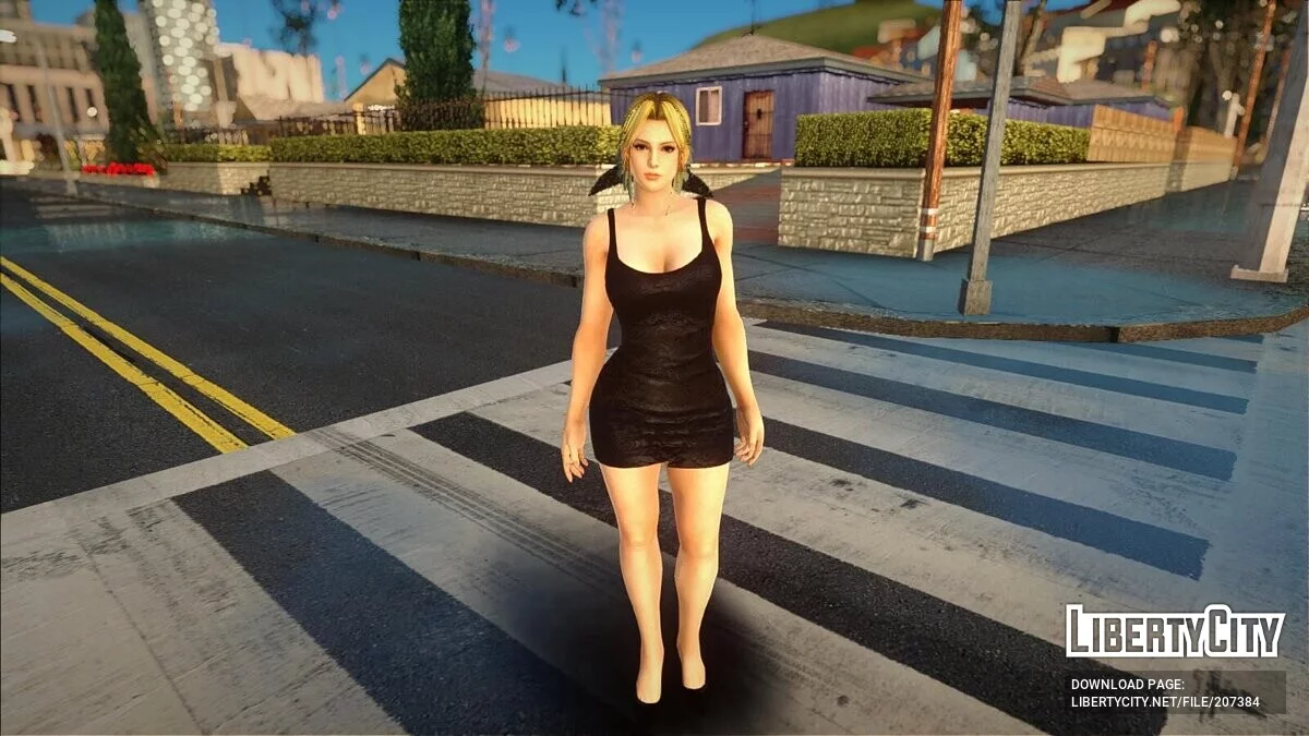 Хелена Дуглас в Черном платье / GTA San Andreas