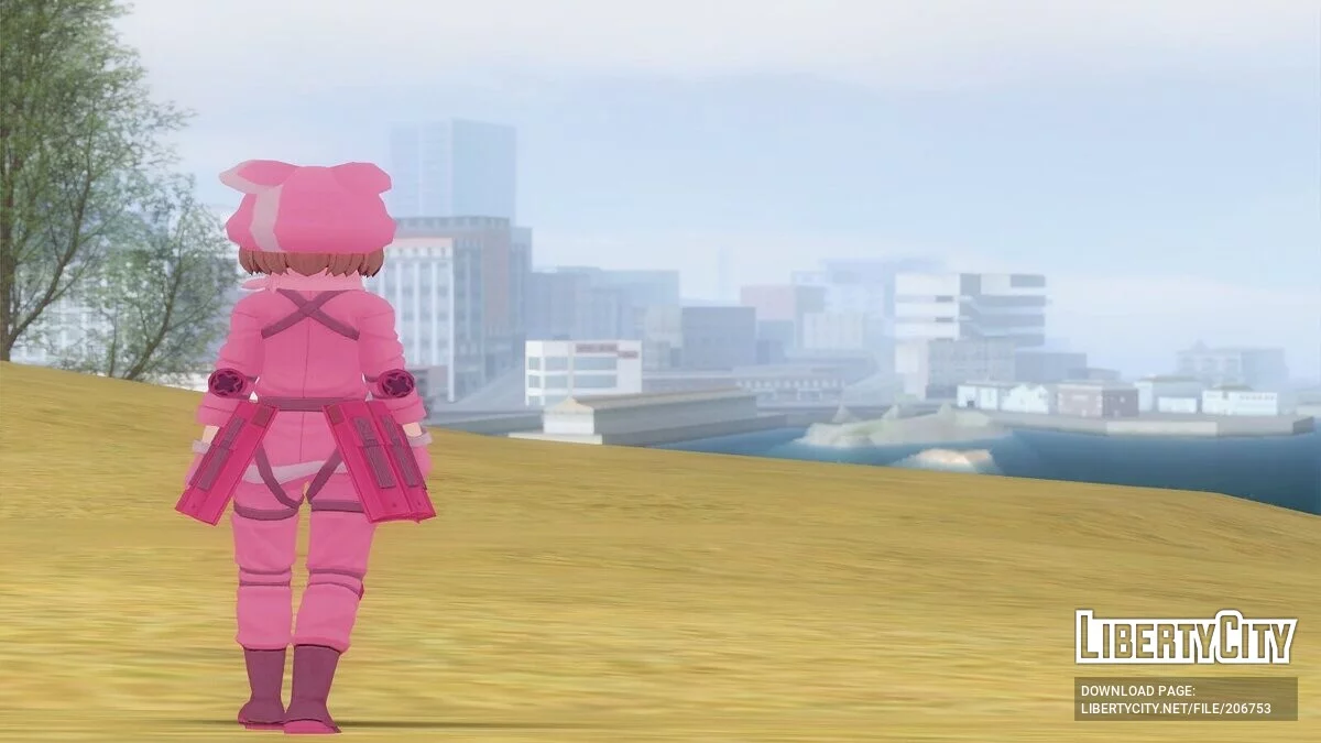 LLENN из SAO Alternative Gun Gale Online / GTA San Andreas