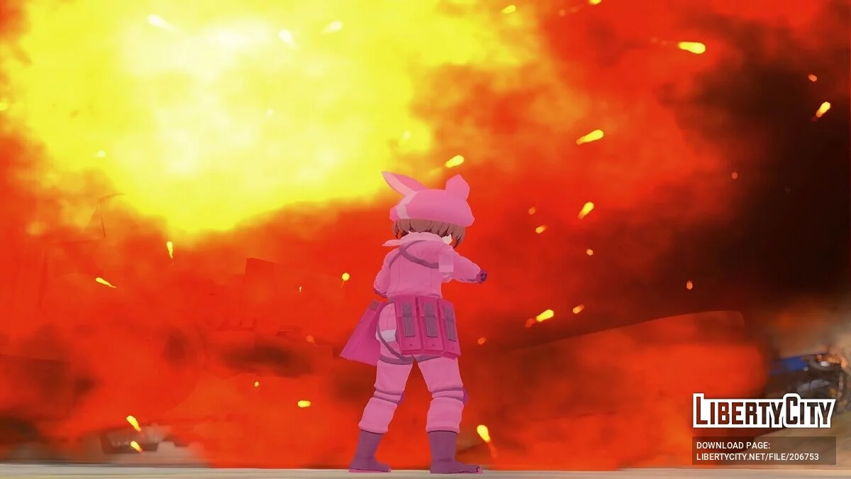 LLENN из SAO Alternative Gun Gale Online / GTA San Andreas