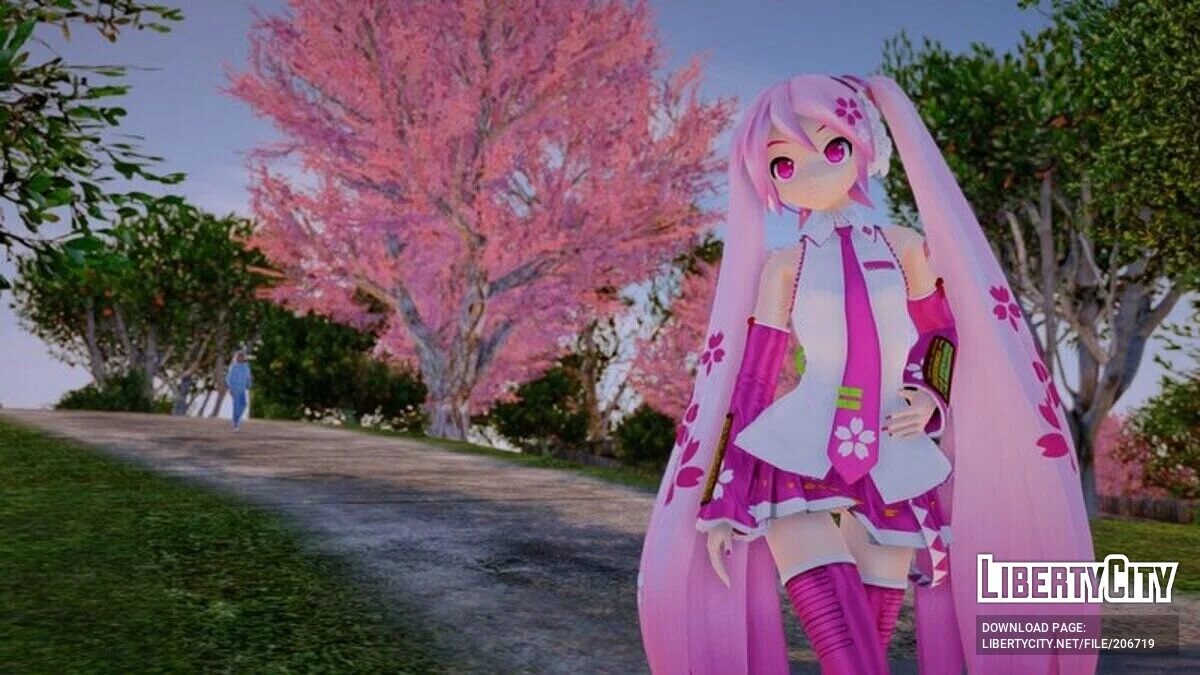 PDFT Hatsune Miku: Sakura Miku / GTA San Andreas
