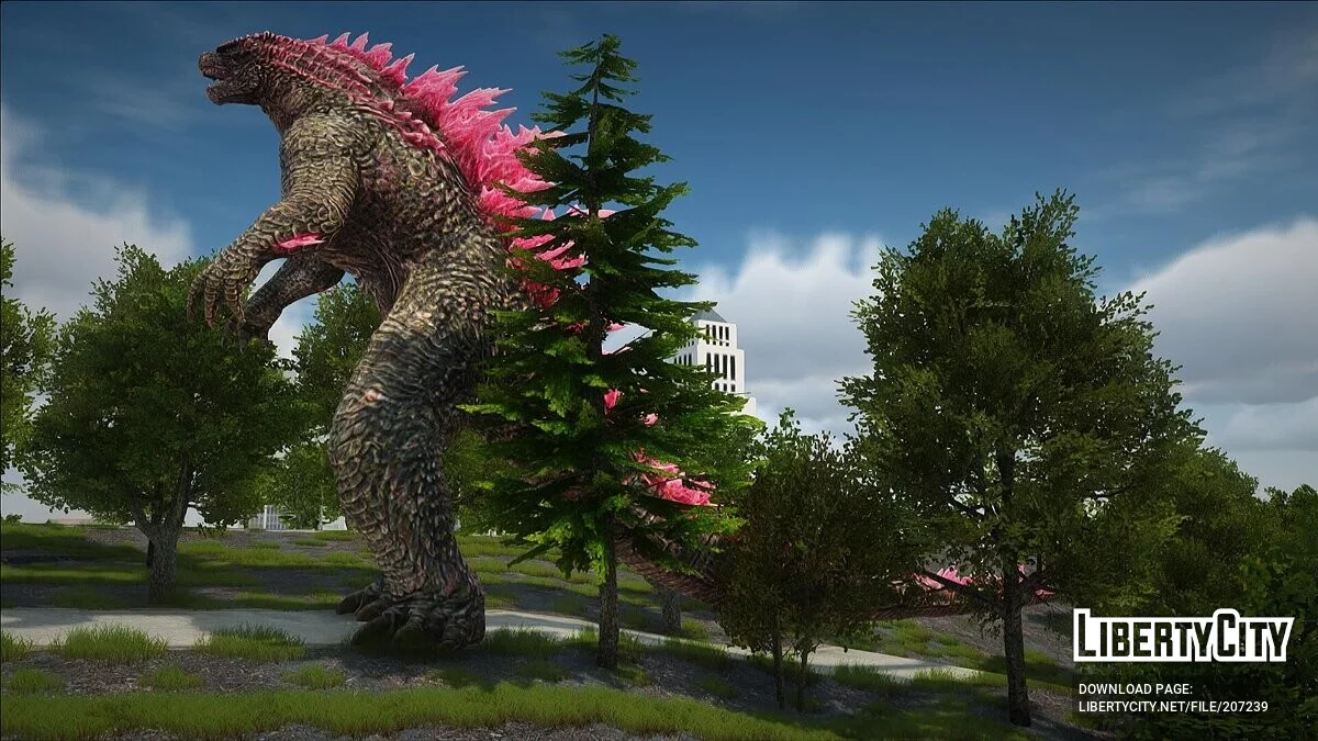 Pink Godzilla / GTA San Andreas