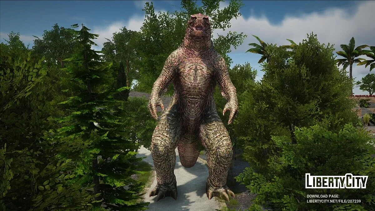 Pink Godzilla / GTA San Andreas