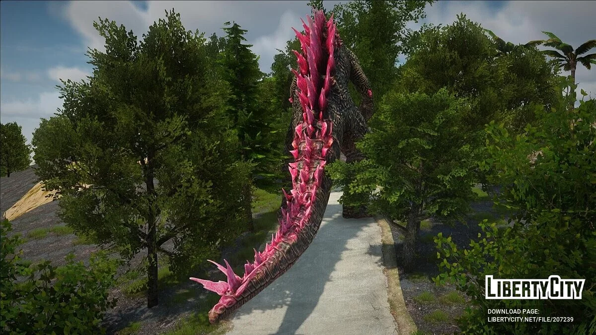 Pink Godzilla / GTA San Andreas