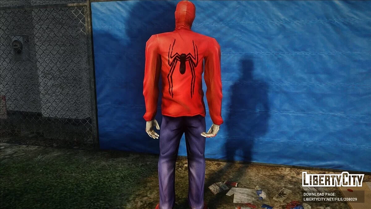 Человек-паук в костюме рестлера / GTA San Andreas