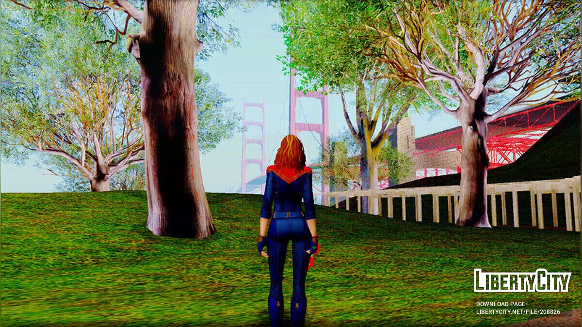 Капитан Марвел / GTA San Andreas