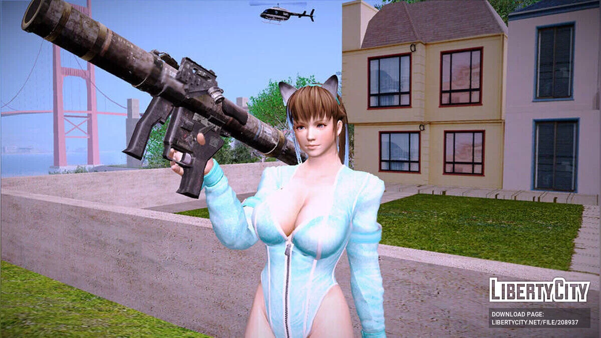 Хитоми из DOA (Большая грудь) / GTA San Andreas