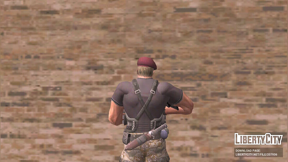 Krauser [Resident Evil 4] / GTA San Andreas