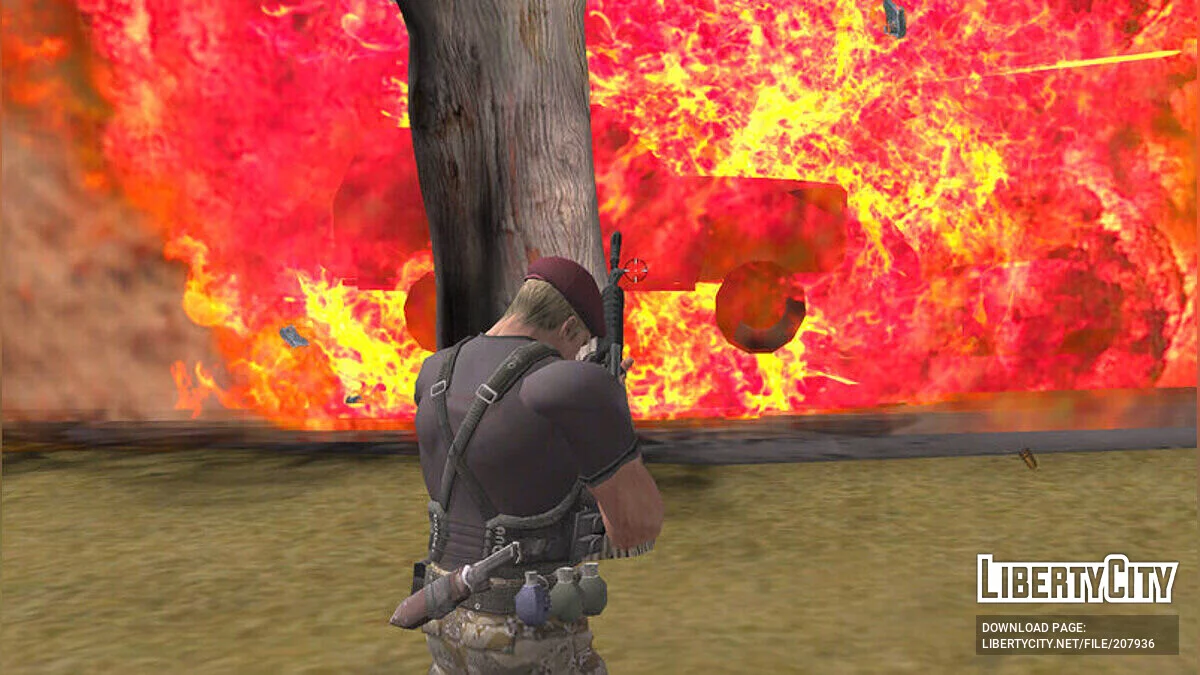 Krauser [Resident Evil 4] / GTA San Andreas