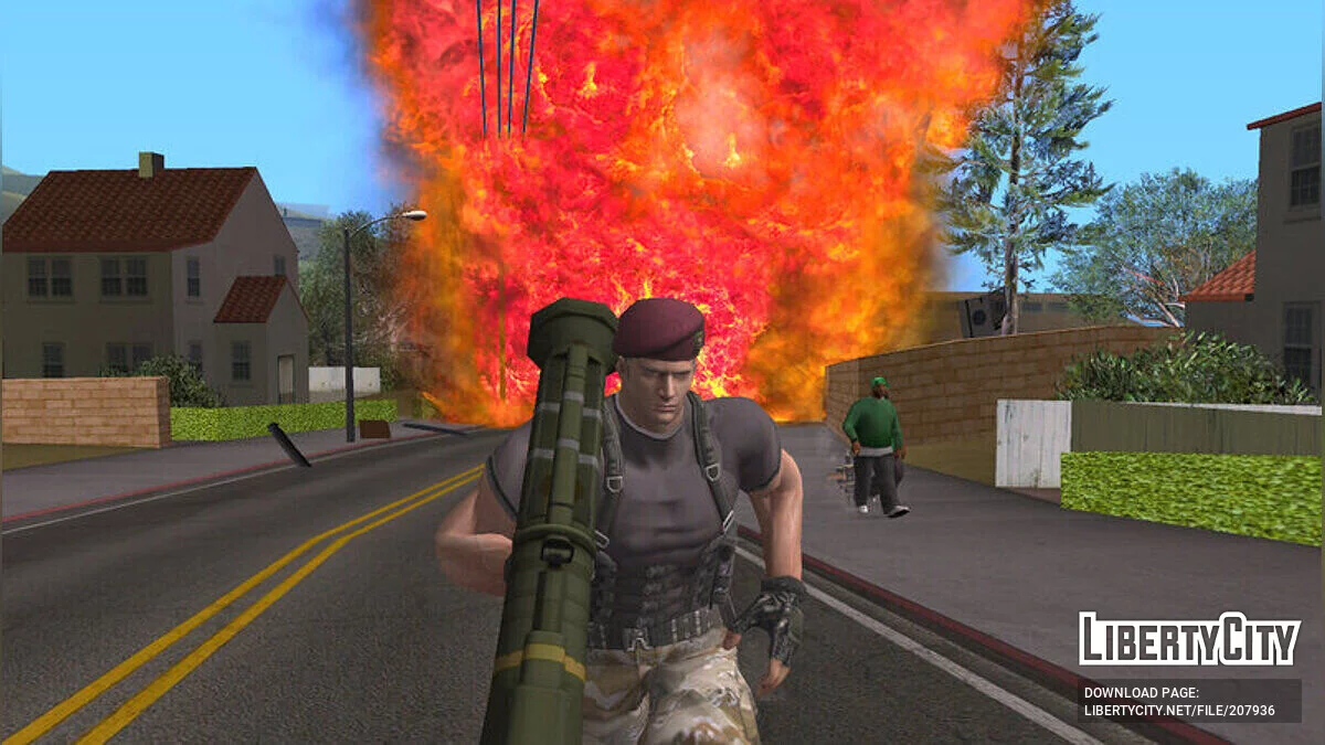 Krauser [Resident Evil 4] / GTA San Andreas