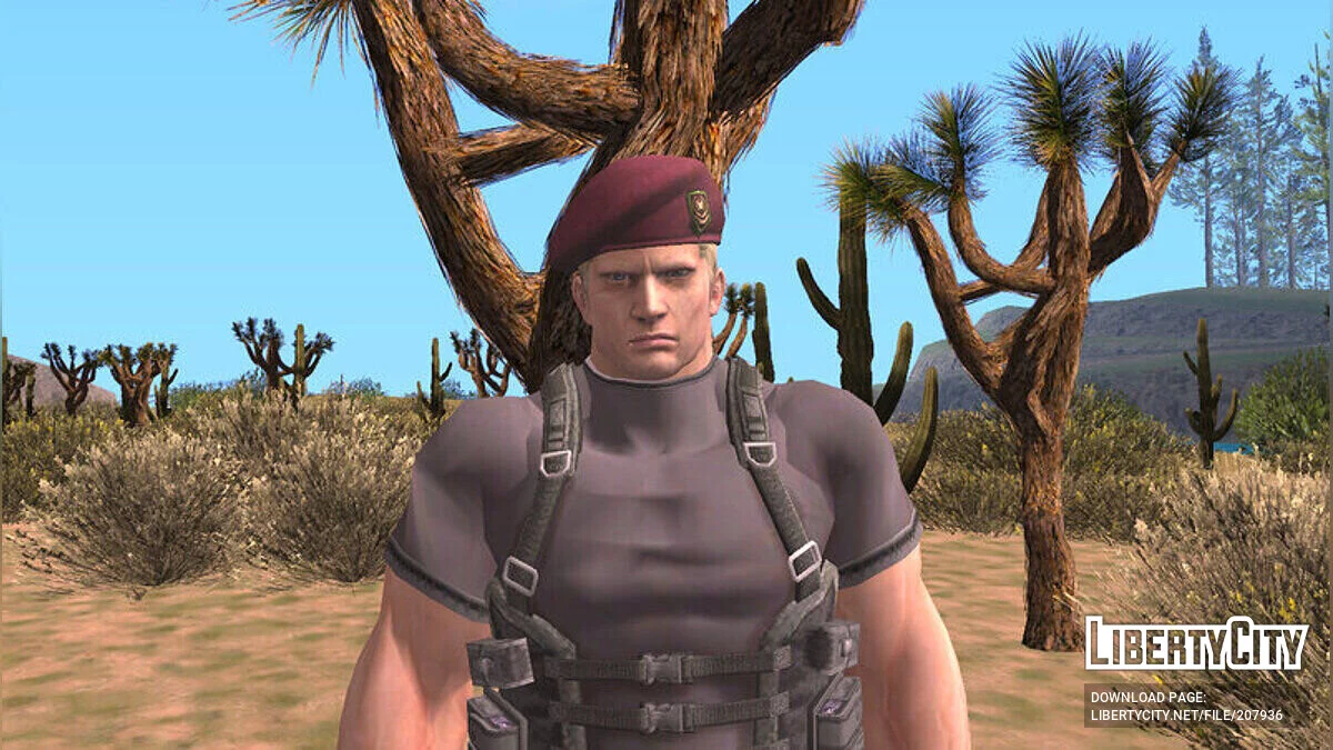 Krauser [Resident Evil 4] / GTA San Andreas
