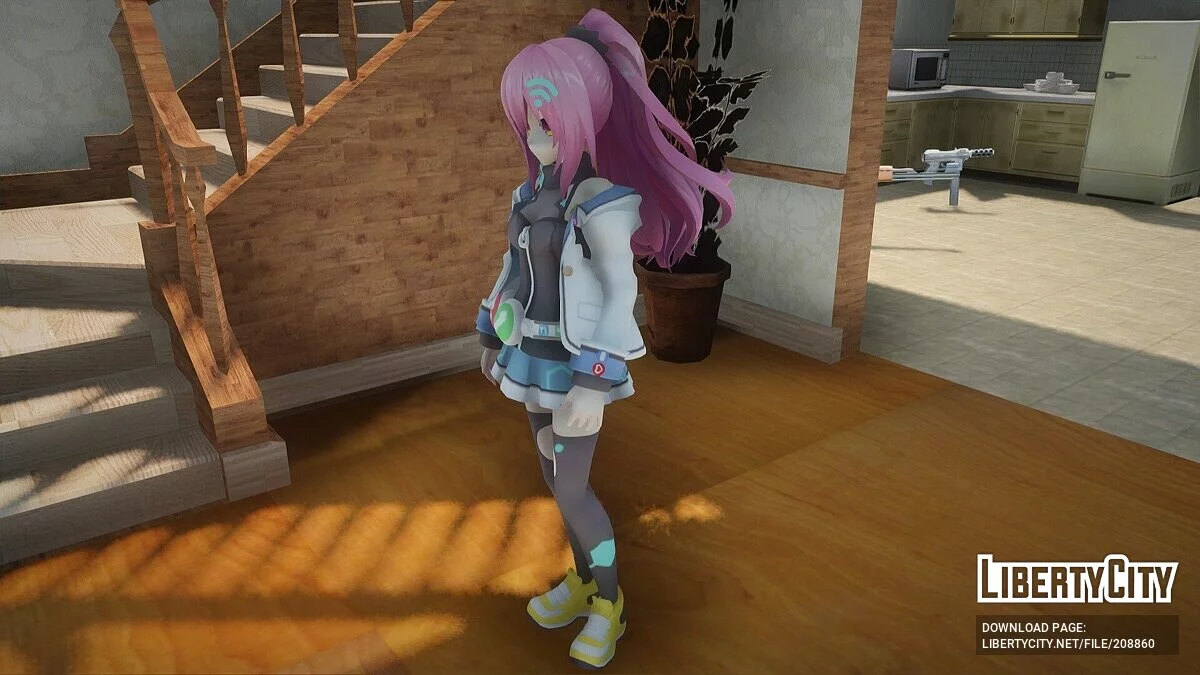 Махо из Neptunia Sisters vs Sisters / GTA San Andreas