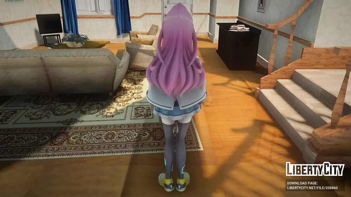 Махо из Neptunia Sisters vs Sisters / GTA San Andreas