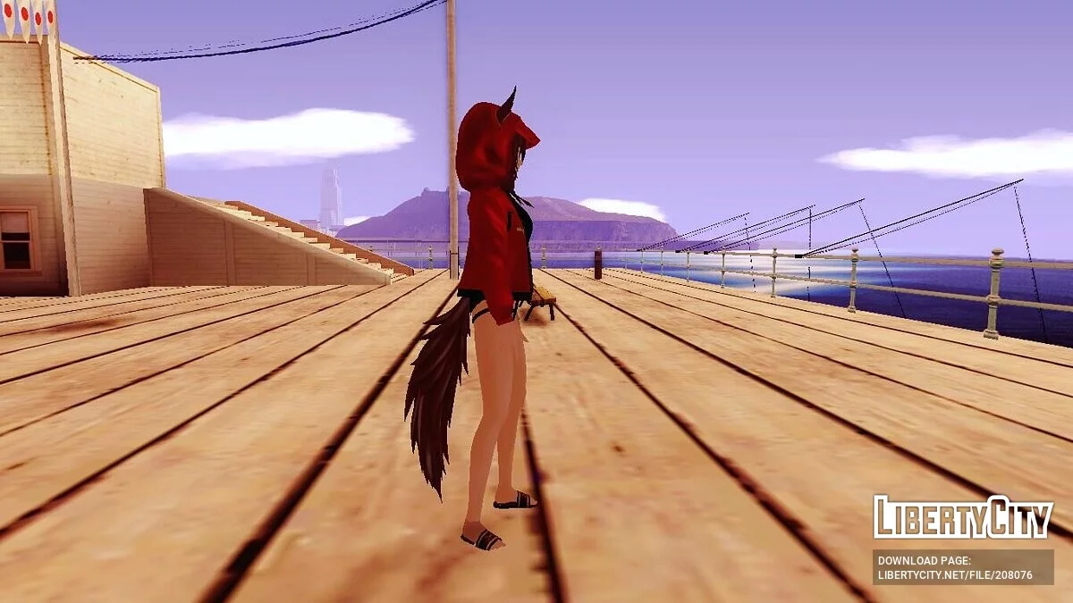 Projekt Red Summer Skin / GTA San Andreas