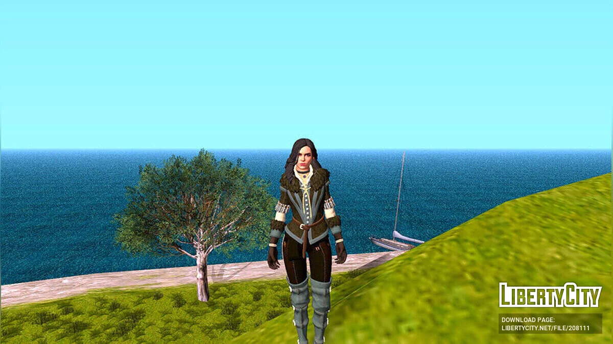 Yennefer [Fortnite] / GTA San Andreas