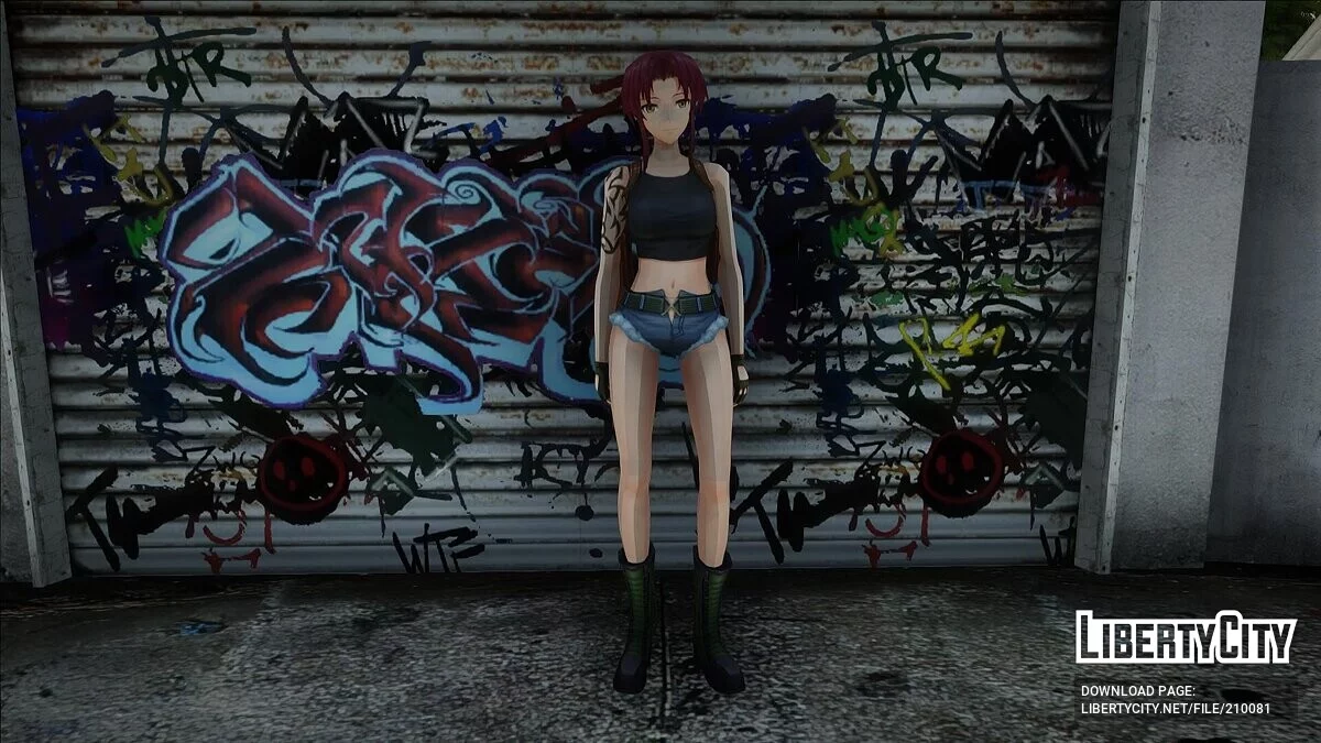 [Black Lagoon] Revy / GTA San Andreas