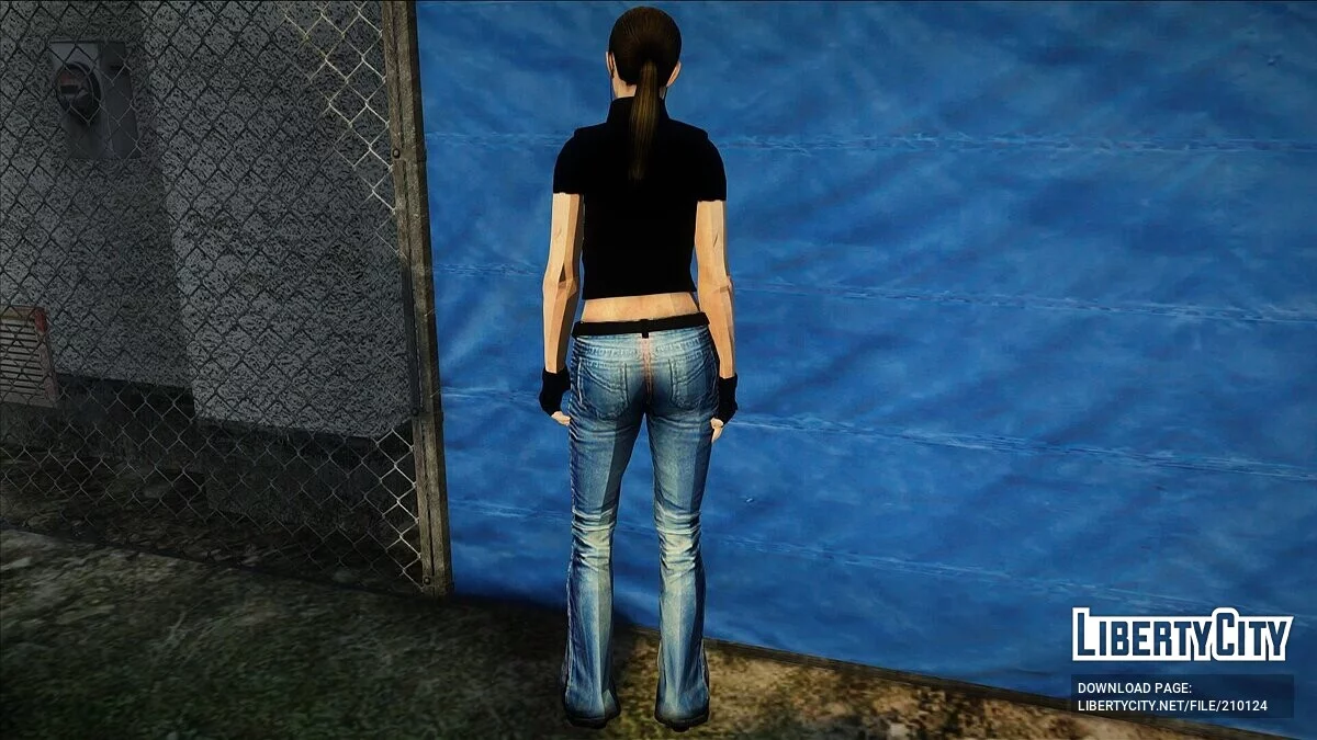Claire Redfield Black / GTA San Andreas