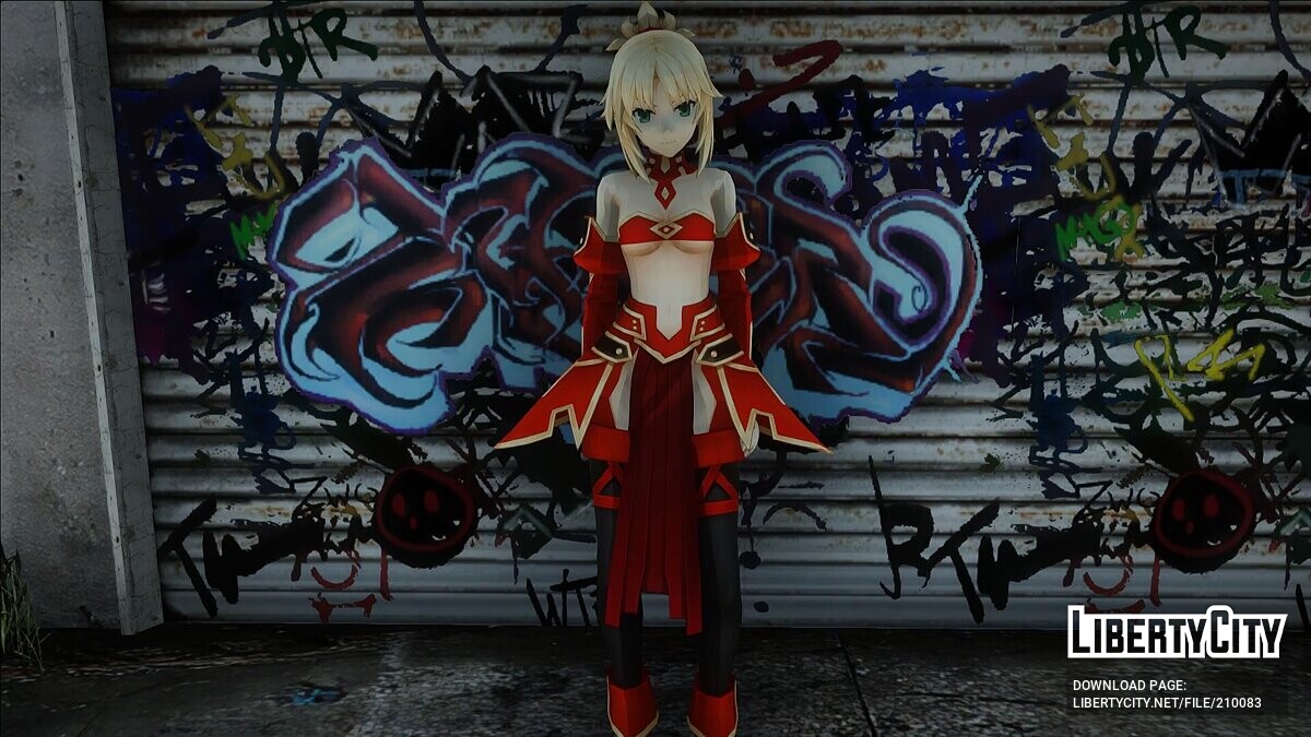 Скачать [Fate: Grand Order] Mordred для GTA San Andreas