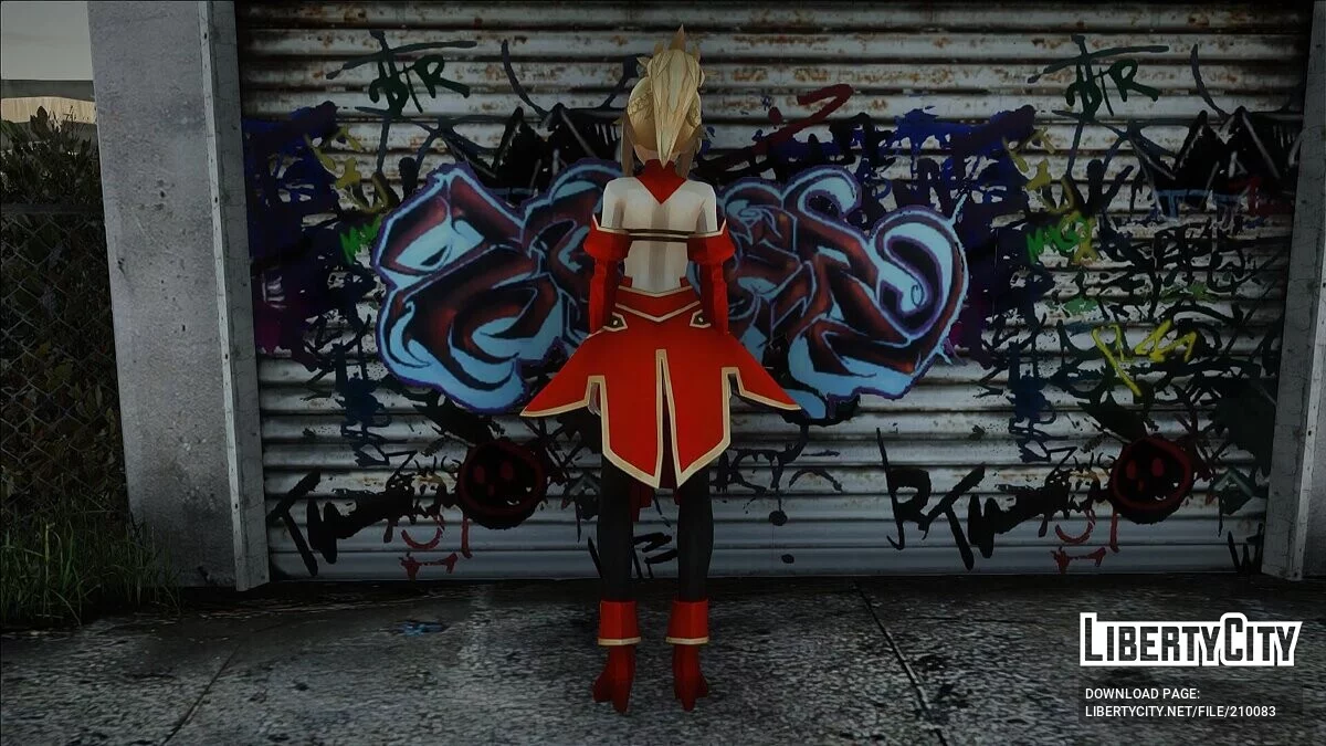 [Fate: Grand Order] Mordred / GTA San Andreas