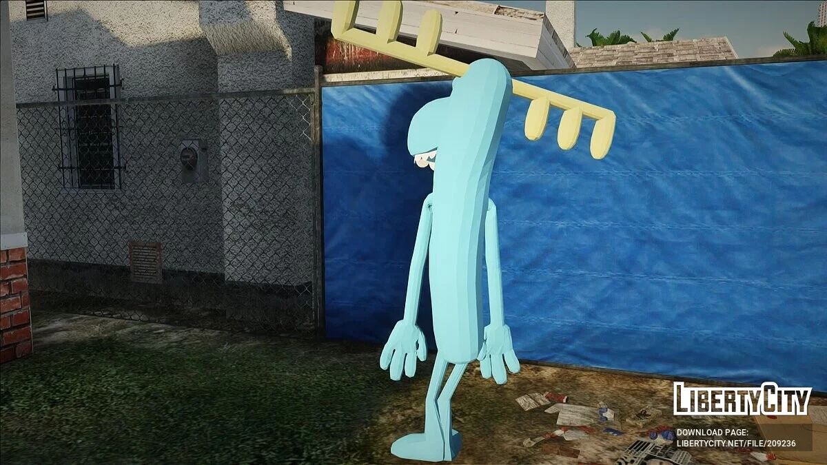 Lumpy из Happy Tree Friends False Alarm / GTA San Andreas