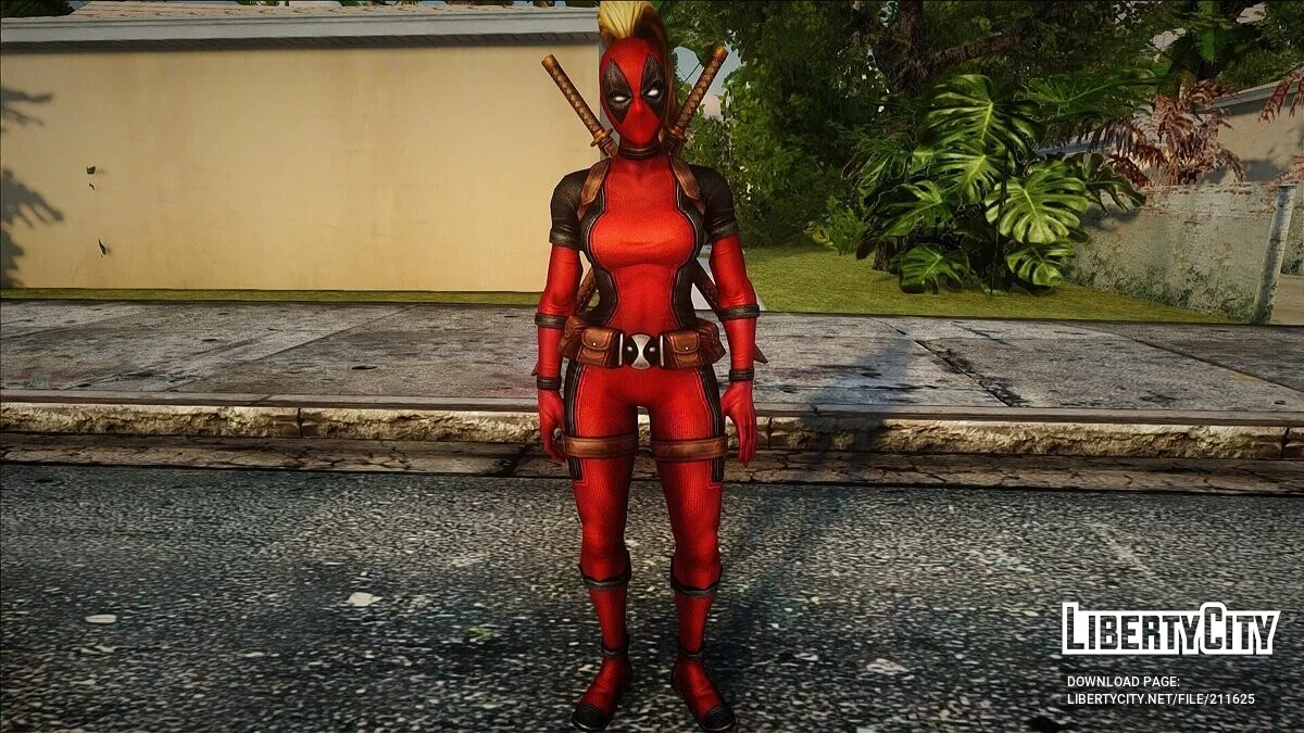 Deadpool & Wolverine Skin / GTA San Andreas