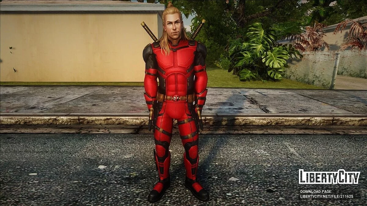 Deadpool & Wolverine Skin / GTA San Andreas