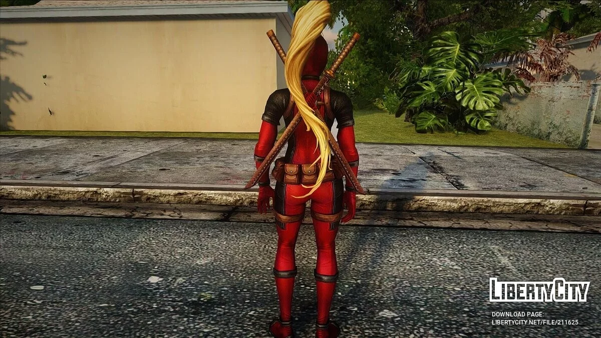 Deadpool & Wolverine Skin / GTA San Andreas