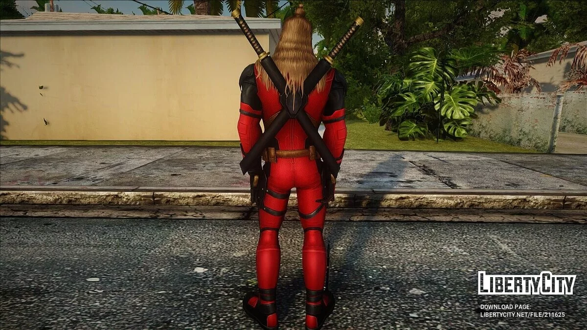 Deadpool & Wolverine Skin / GTA San Andreas
