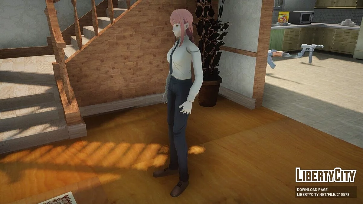 Макима из Chainsaw Man / GTA San Andreas