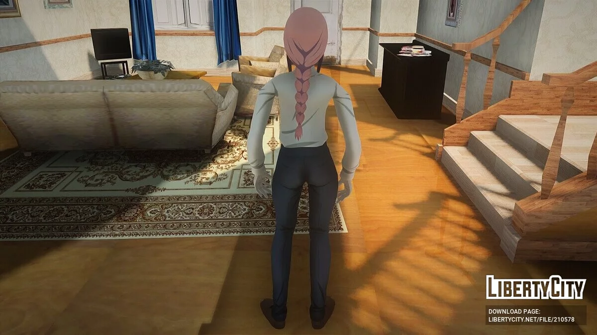 Макима из Chainsaw Man / GTA San Andreas