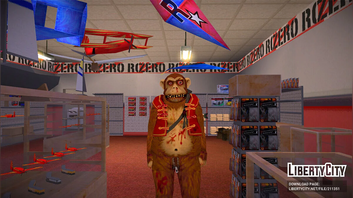 Psycho Monkey [Manhunt] / GTA San Andreas