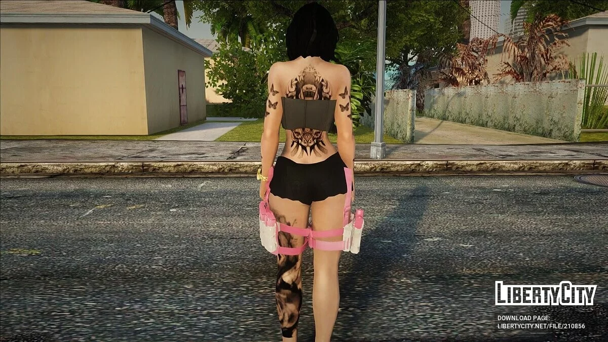 Симпатичная девушка / GTA San Andreas